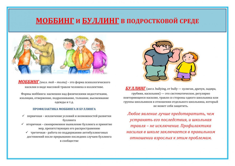 Буллингу НЕТ.